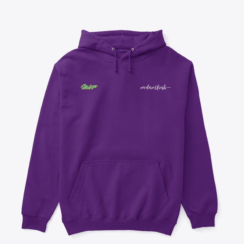 Purple hoodie and jogger