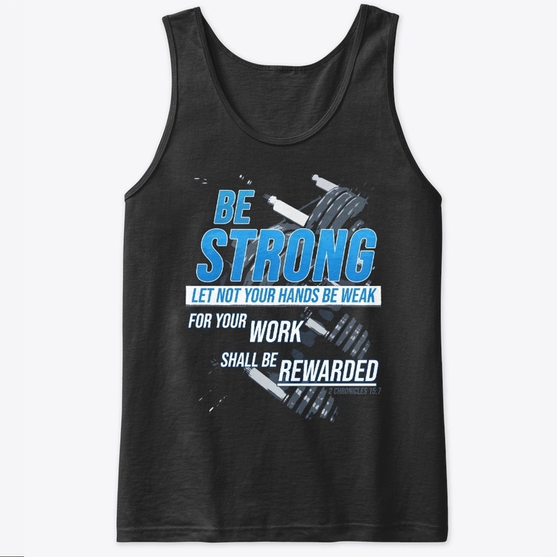 Fitness Motivation Be Strong Christian