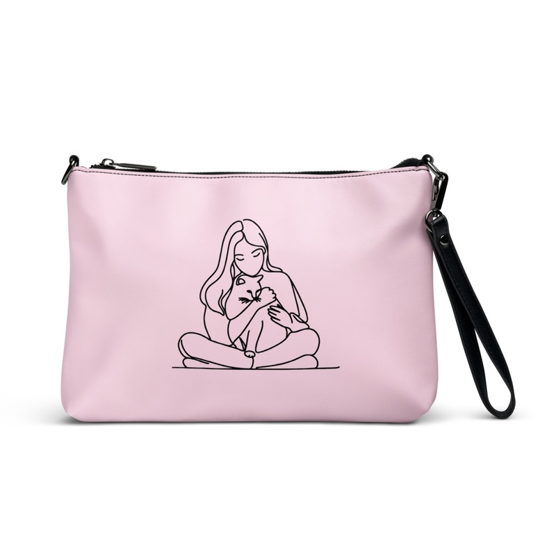 Cat & Mom Crossbody Bag