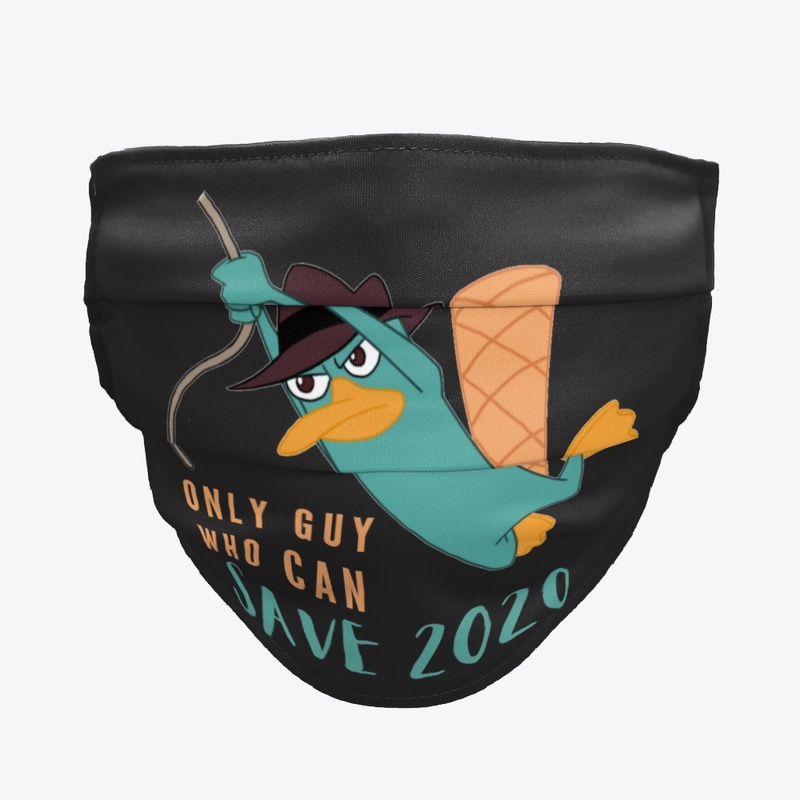 platypus perry save 2020 mask