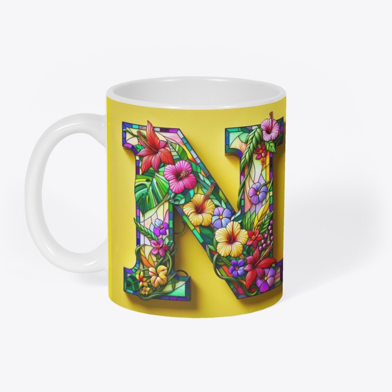 Dāvana ar iniciāli N Jūgendstilā