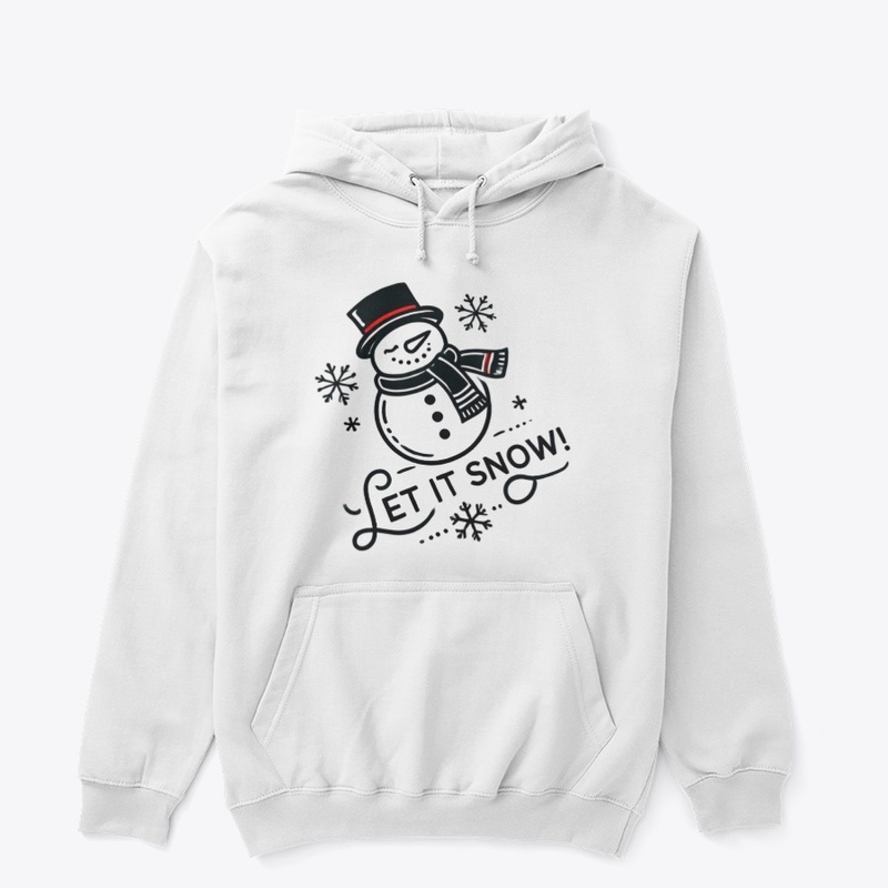 Snowman Let It Snow