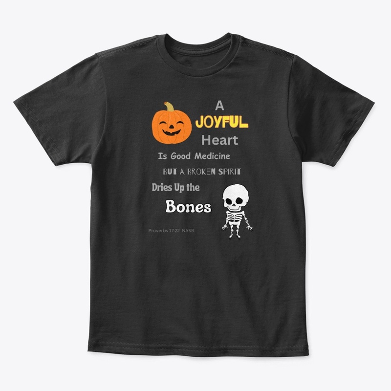 A Joyful Heart - for dark shirts