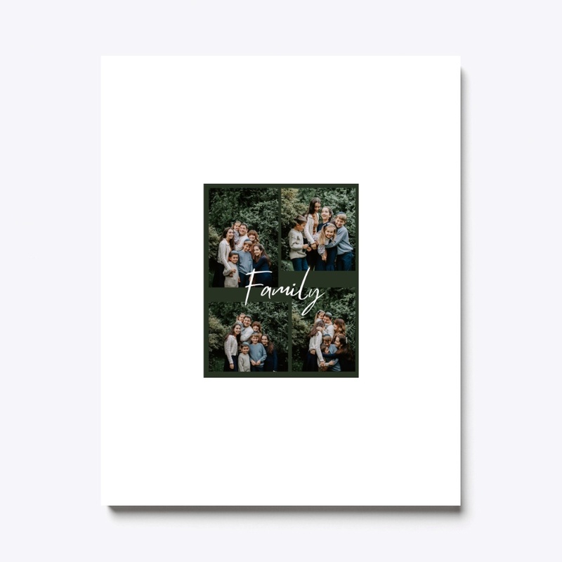 Family print canvas