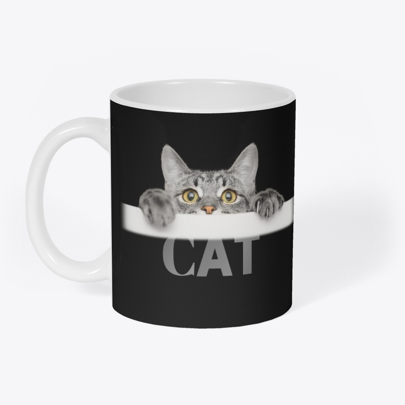 Kitten CAT White and Gray 
