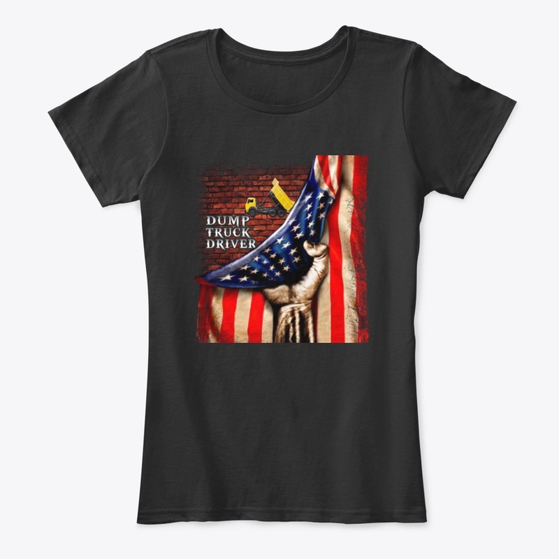 Proud American Dump Truck Driver