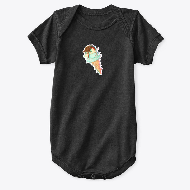 Glitchy Ice Cream Cone