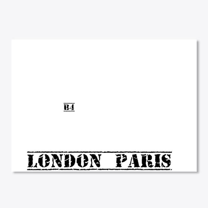 B4 London Paris tee