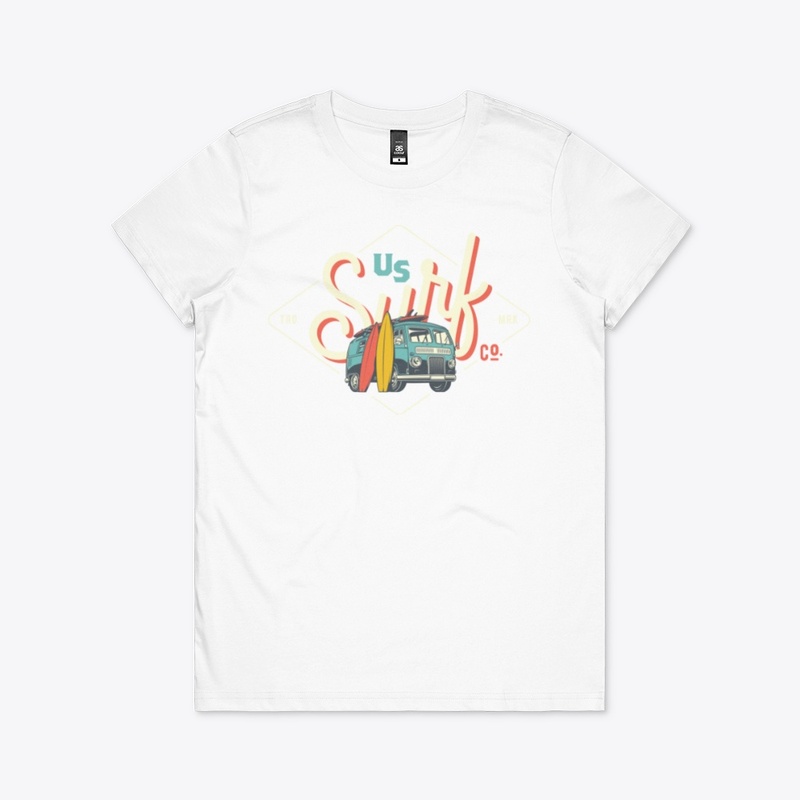 US Surf Co Vintage Surf Van