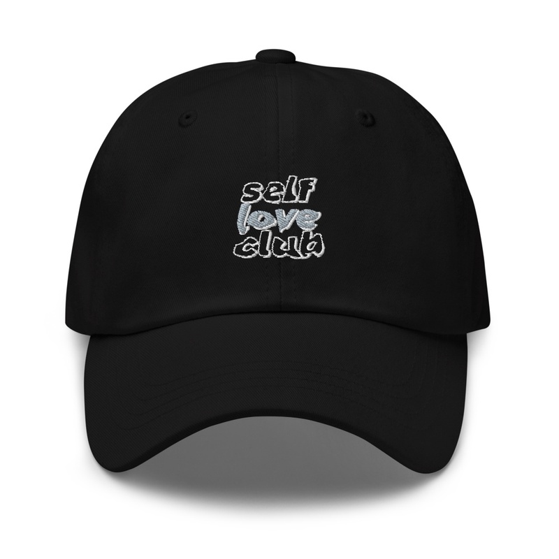 Black Self Love Club Cap 