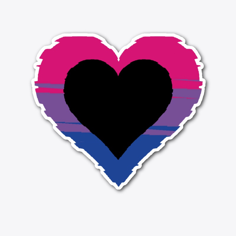 Bi Pride Heart