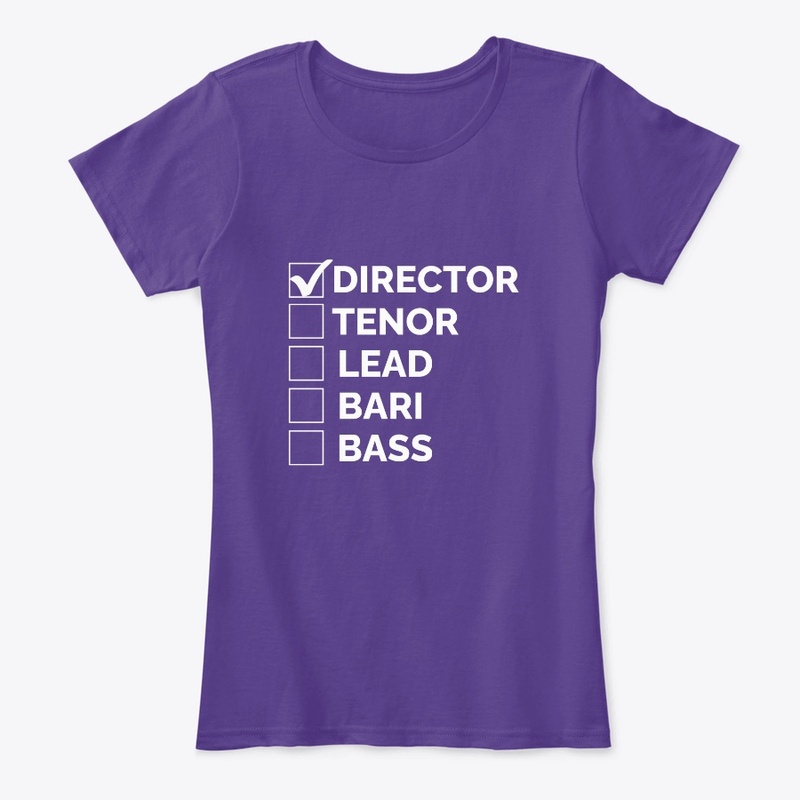 Block Director Check Mark White