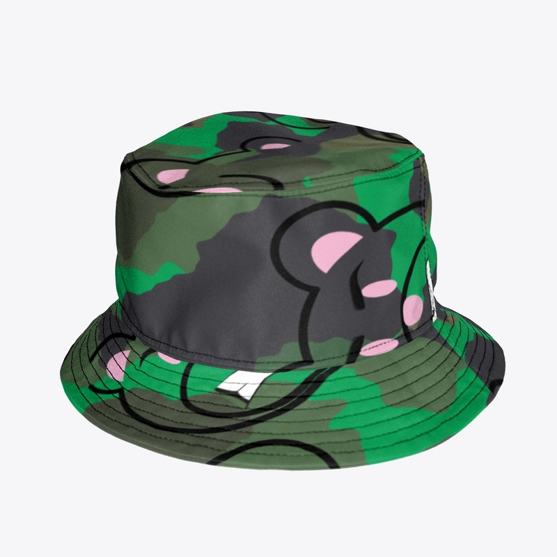 369 Camo Bear - Bucket Hat