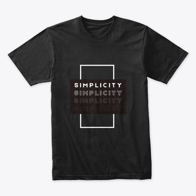 Simplicity t-shirts 