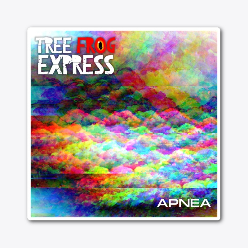 Tree Frog Express Apnea Sticker