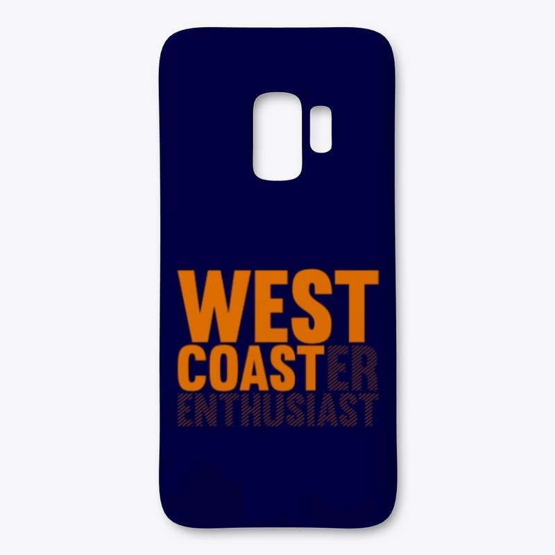 West Coaster Enthusiast - Orange Print