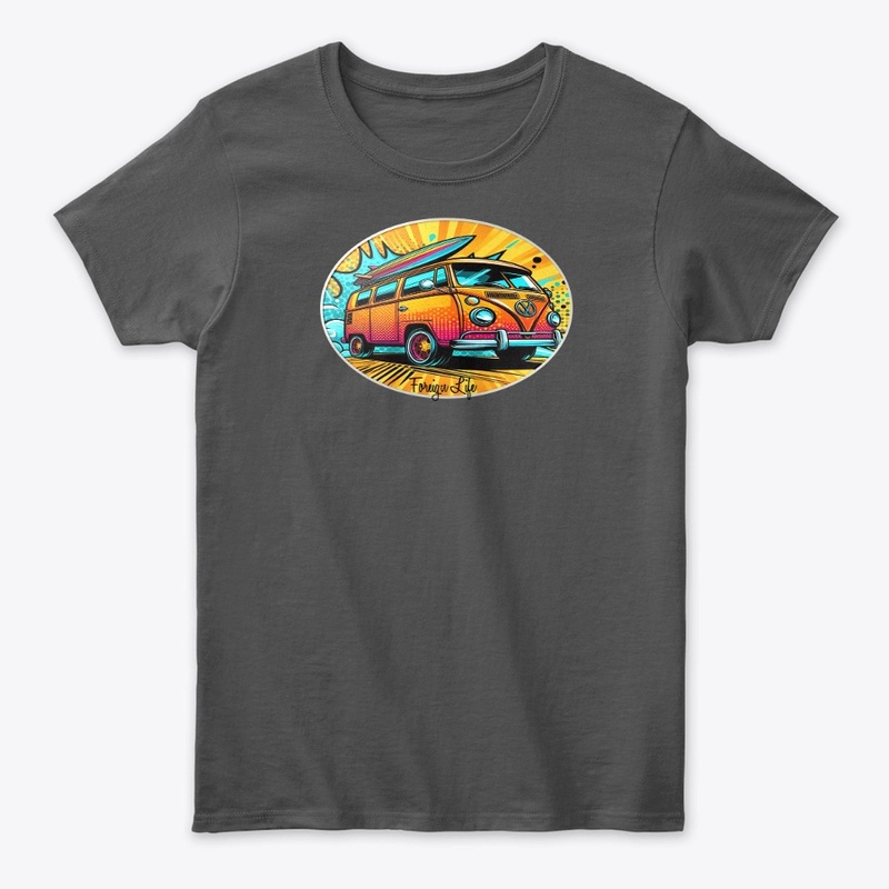 Foreign Life Surf Van and Board