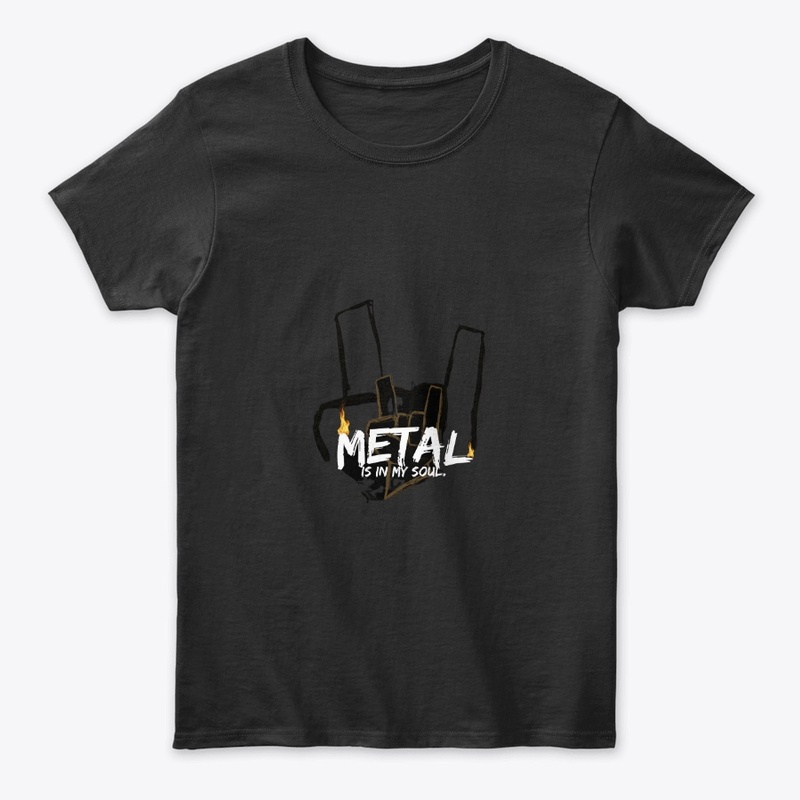 Metal soul of metal for people love gym