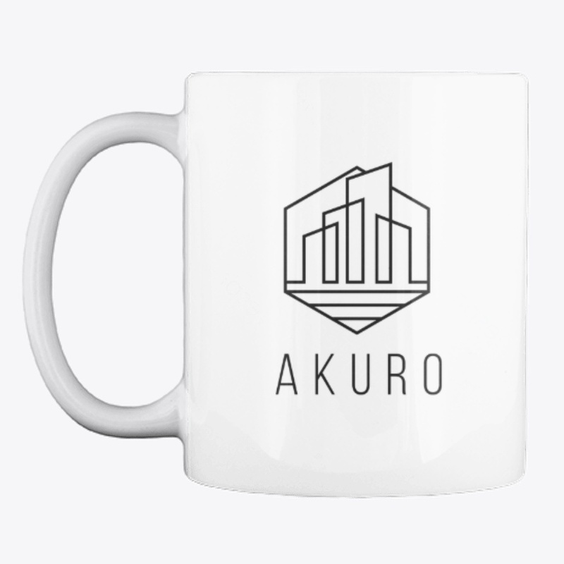 Mug - Logo + Nom Noir Sur Fond Blanc
