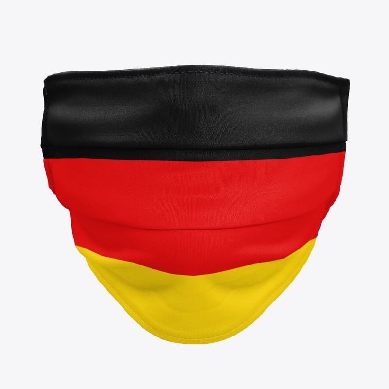 German Flag Face Mask