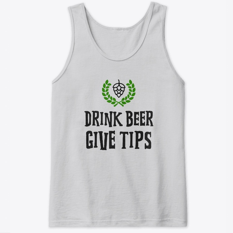 Drink beer Give tips in color