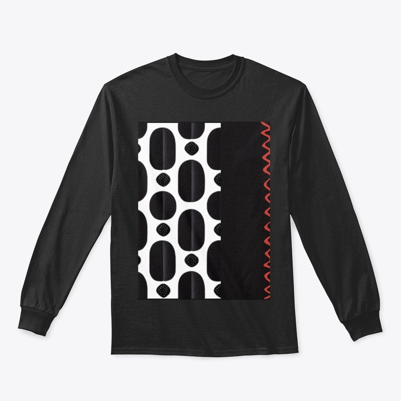 Abstract Black Beads