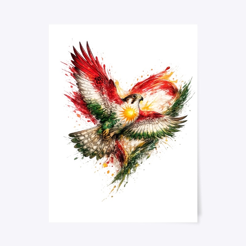 Flying High: Kurdish Freedom Eagle