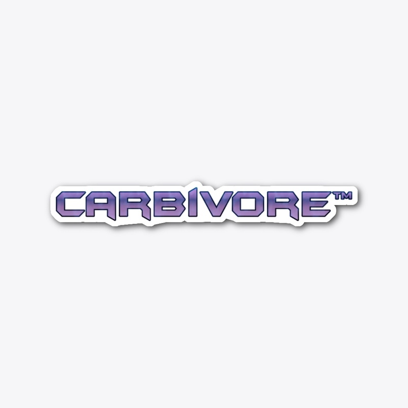 Purple Carbivore Sticker