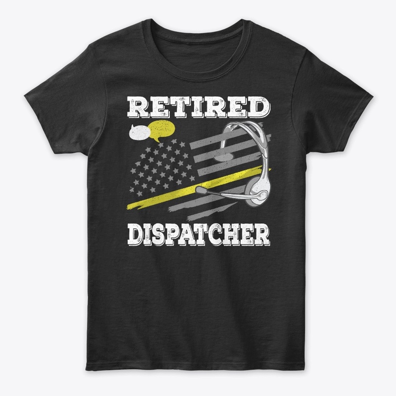 Retired Dispatcher Gift - Thin Line Flag
