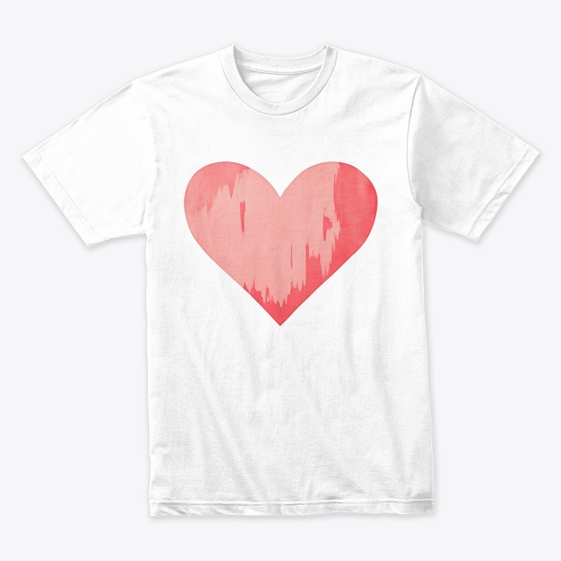 Abstract Watercolor Heart