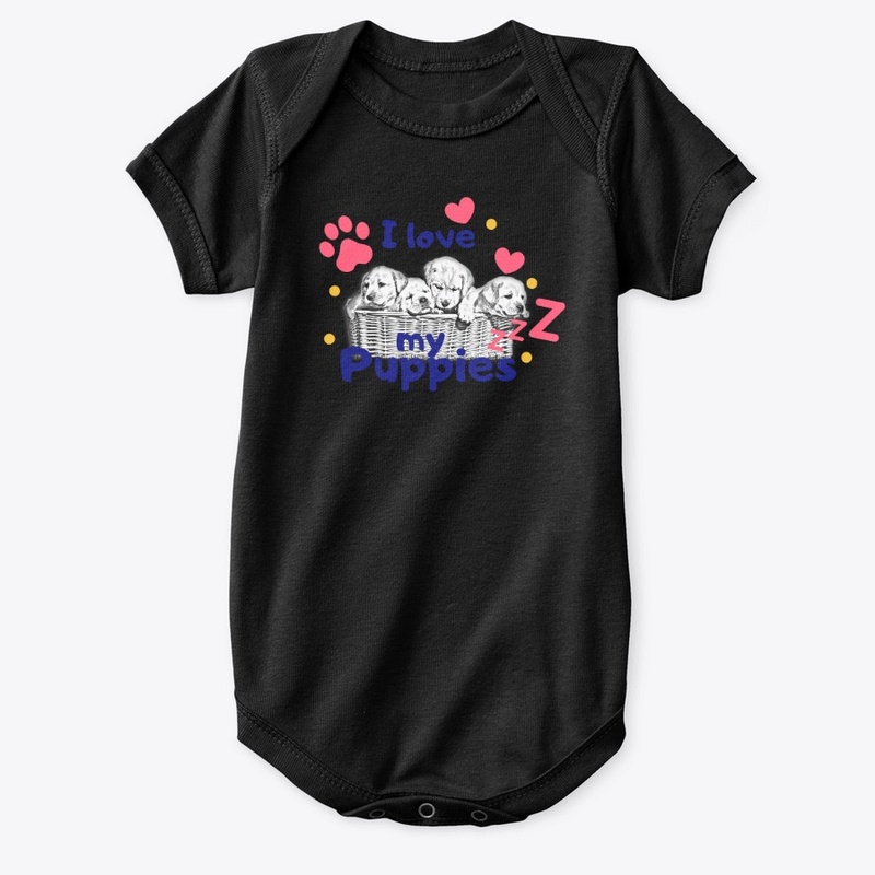I Love my Puppies - Design