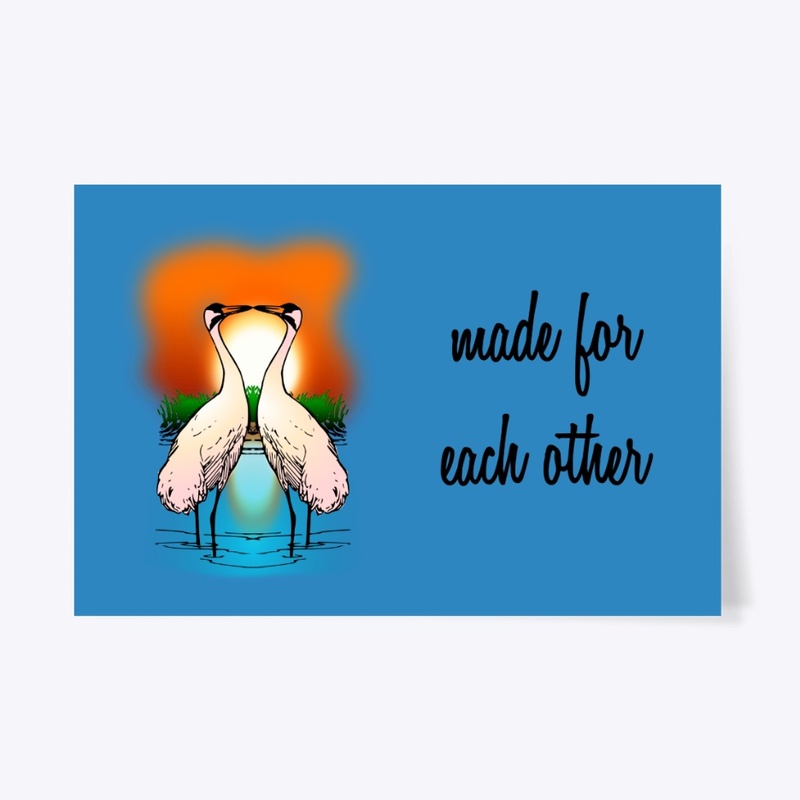 Made for Each Other ( Whooping Cranes)