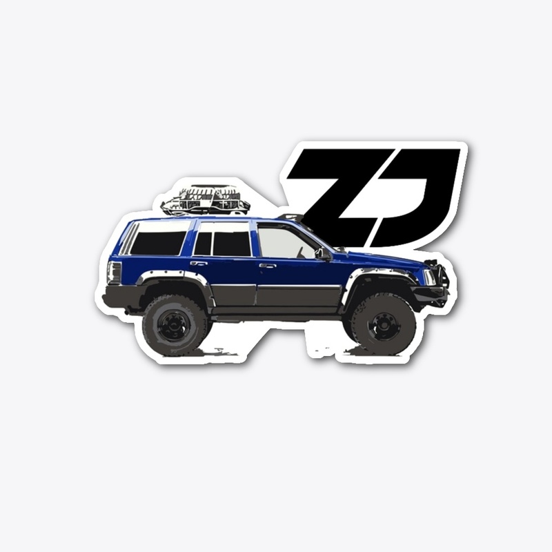Zj Die Cut Sticker