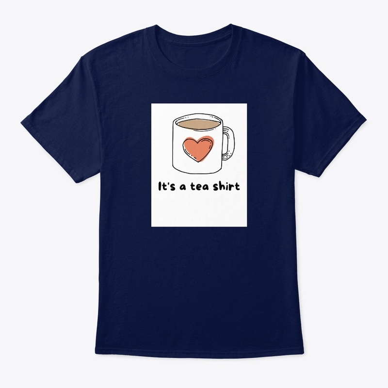 Colorful Graphic Tea Shirt with a Twist