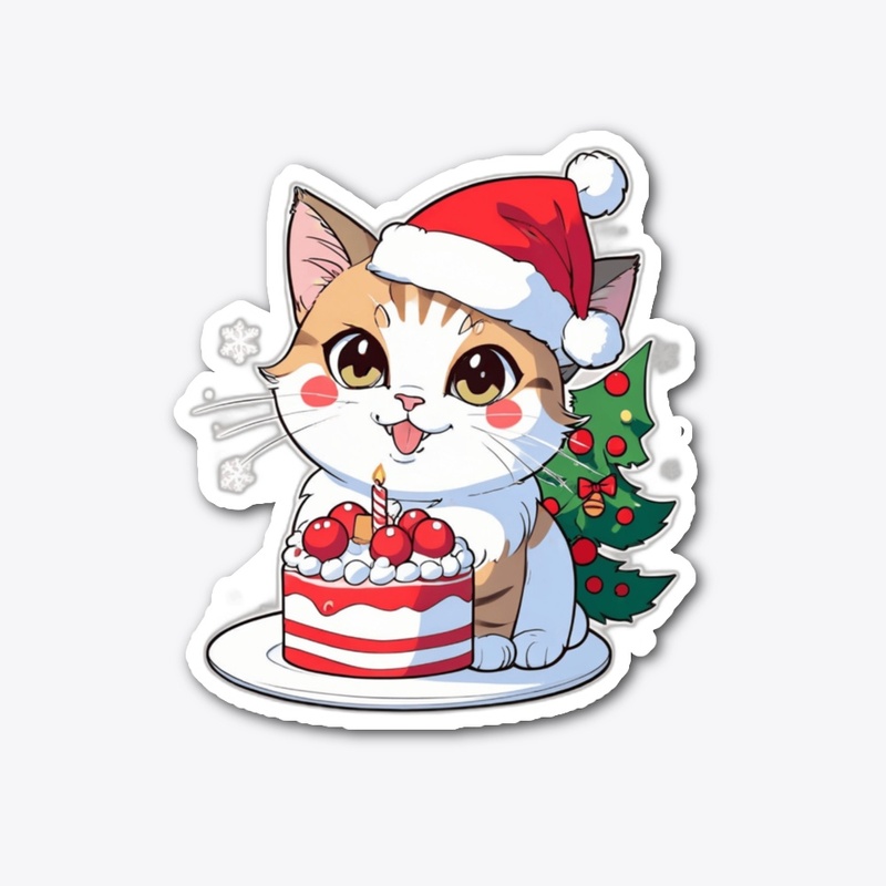 Cute Cat Christmas 