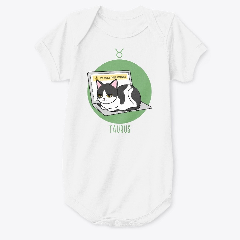 Zodiac Cat - Taurus (Kids and Babies)