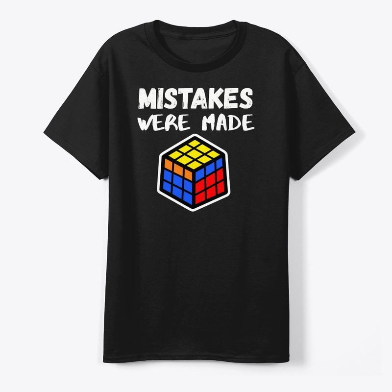 Mistakes Made Cubing T-Shirt (Black)