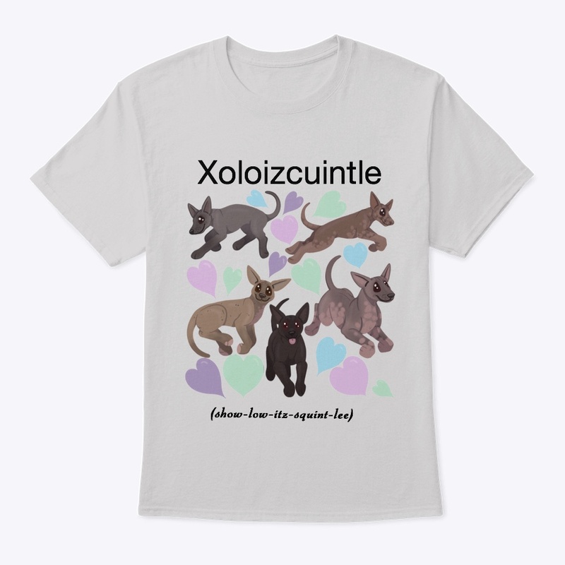 xoloitzcuintle dog art