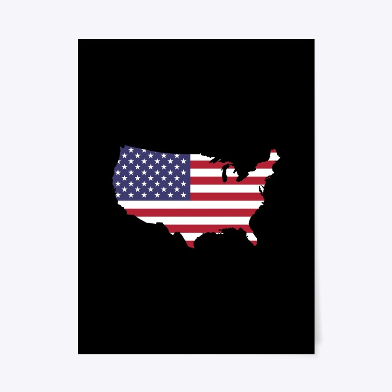 American Flag Tee - 4th of July!
