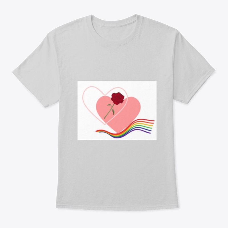 women hudi love logo t-shirt 