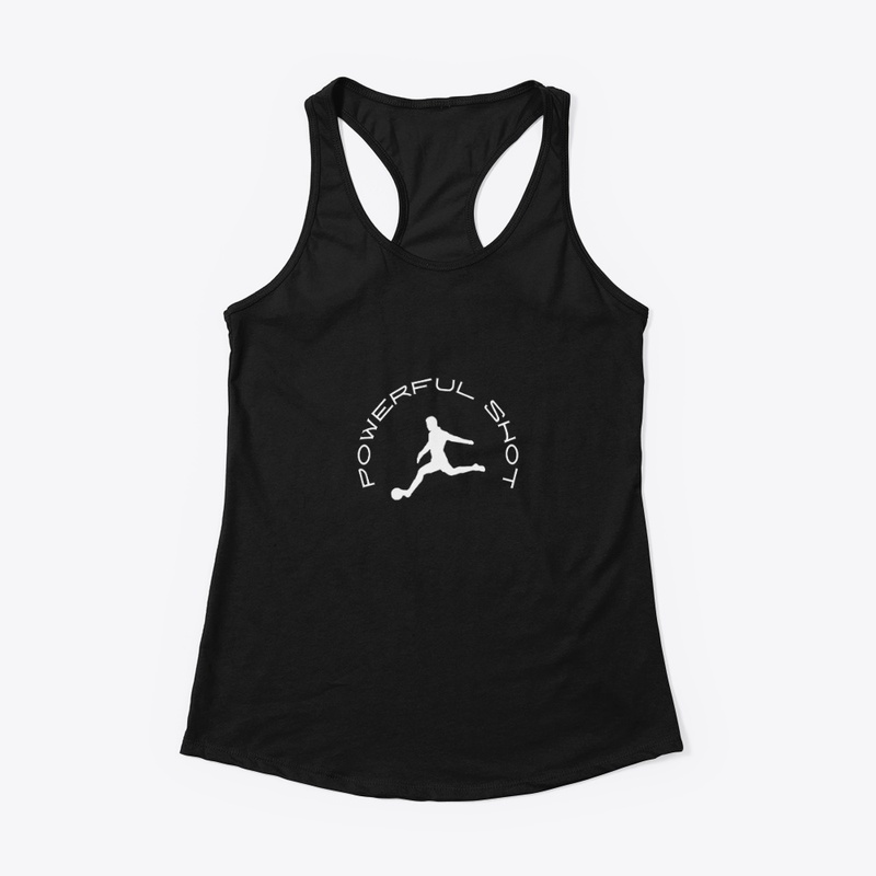 Soccer: Powerful Shot 3 White Logo