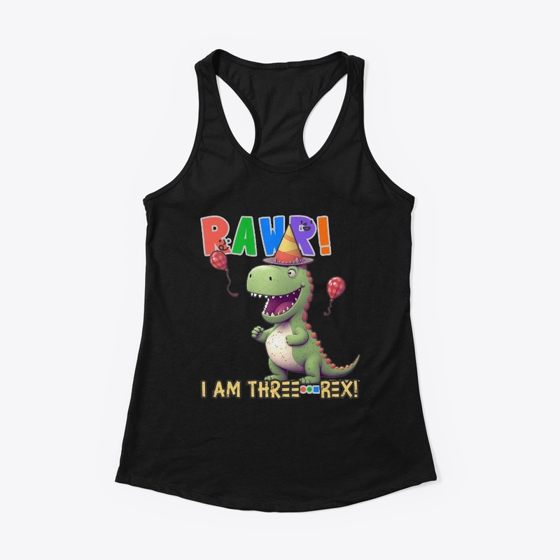 RAWR! I am Three-Rex!