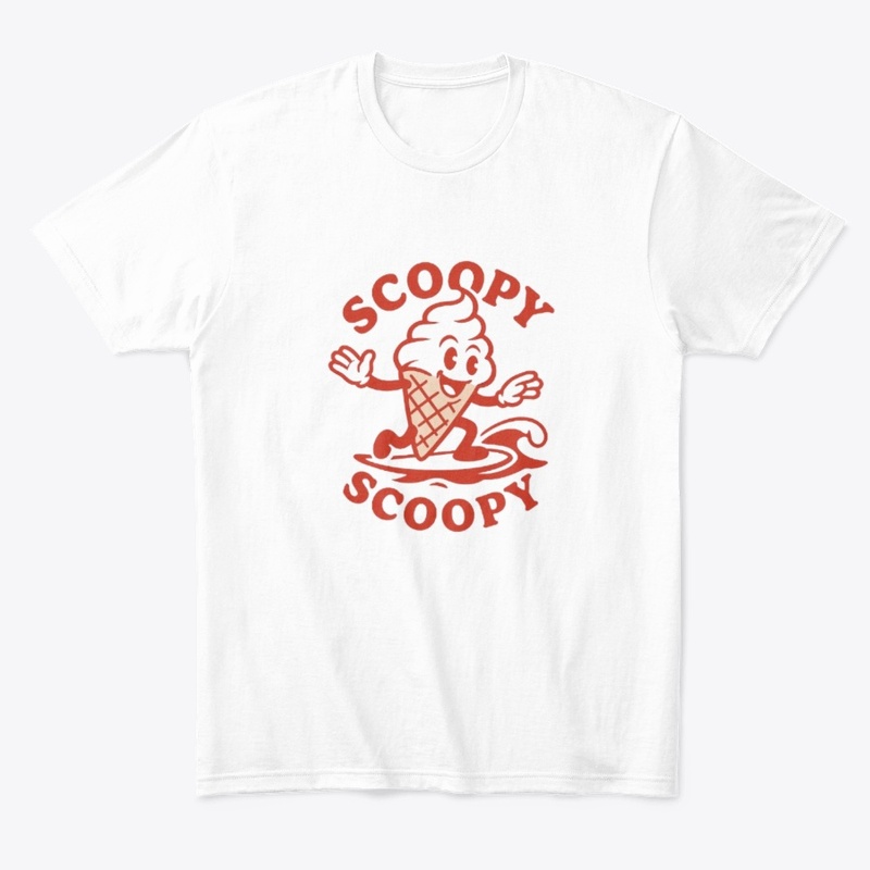 Scoopy Scoopy Ice Cream Mascot Design