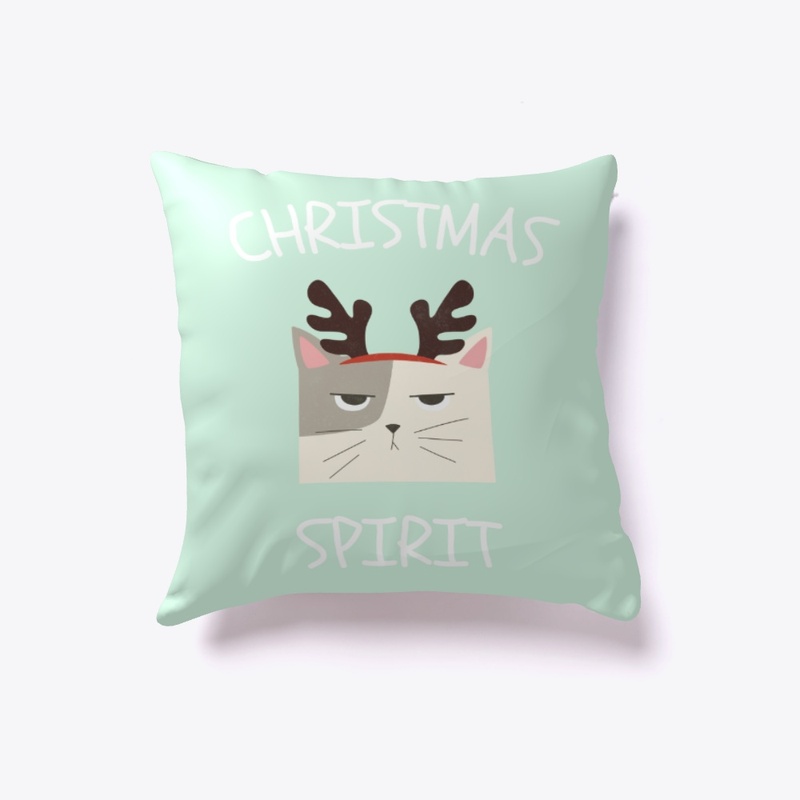 Christmas Spirit Cat