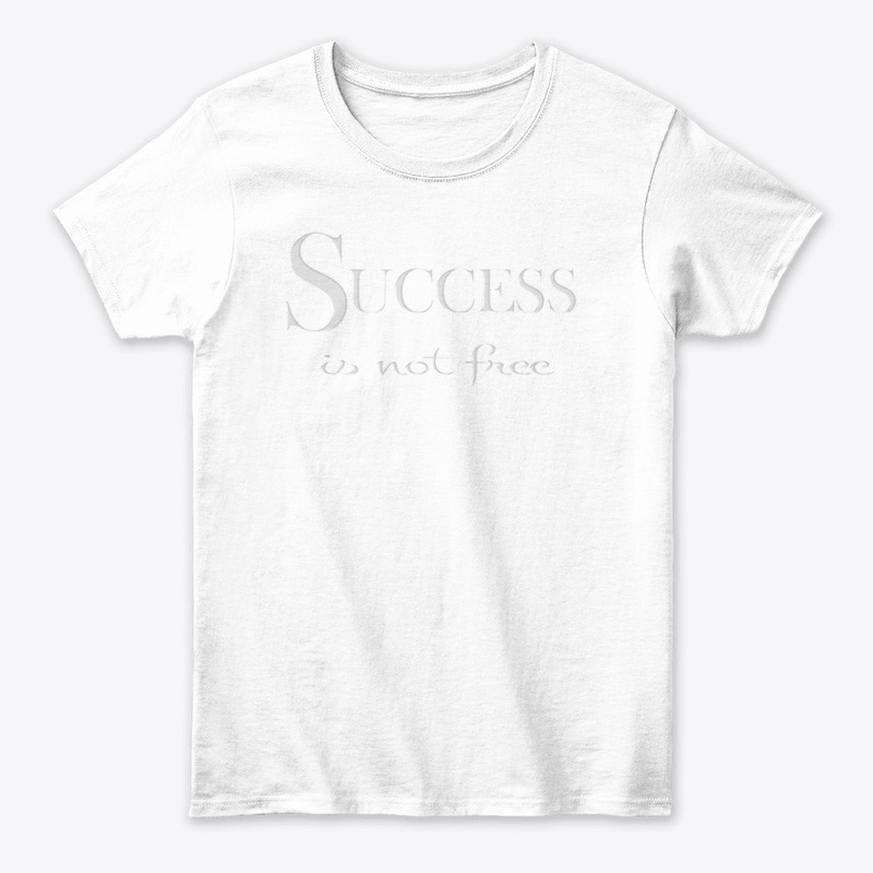 Motivational slogan T-Shirt white text