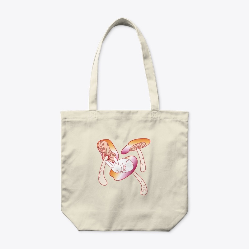 Lesbian bunny mushroom