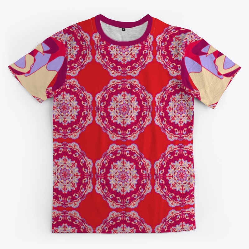 Patterned T shirt: 4 color pattern