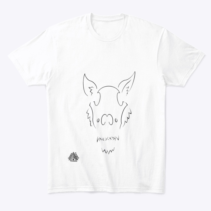 Lone wolf skull