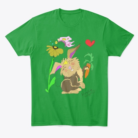 Love My Pet Kelly Green T-Shirt Front