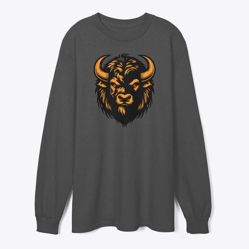 Wild Angry Bison